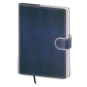 Týdenní diář A5 2026 Flip - modro/bílá