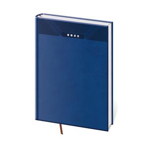 Týdenní diář B5 2022 Print Classic - modrá