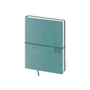 Týdenní diář B6 2022 Flexio - olivová
