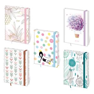 Týdenní diář B6 2024 Lyra - design 1-5 s gumičkou (5ks)