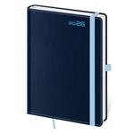 Týdenní diář B6 2026 Double Blue