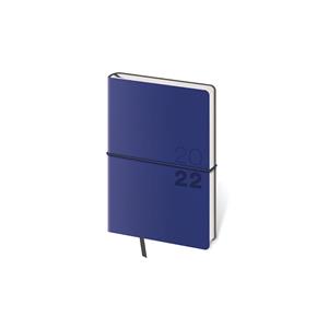 Týdenní kapesní diář 2022 Flexio - tmavě modrá