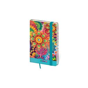 Týdenní kapesní diář 2022 Vario s gumičkou - Abstract