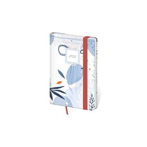 Týdenní kapesní diář 2022 Vario s gumičkou - Bluestyle