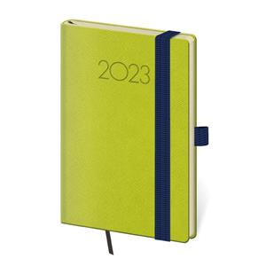 Týdenní kapesní diář 2023 New Praga - zelená