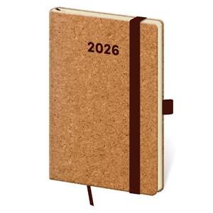 Týdenní kapesní diář 2026 Cork