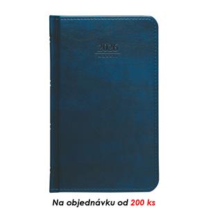 Týdenní kapesní diář 2026 slovenský Atlas - modrá