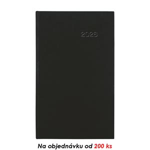 Týdenní kapesní diář 2026 Viva - černá