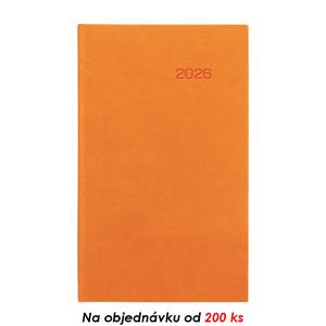 Týdenní kapesní diář 2026 Viva - oranžová