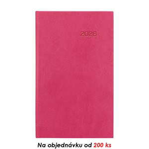 Týdenní kapesní diář 2026 Viva - růžová