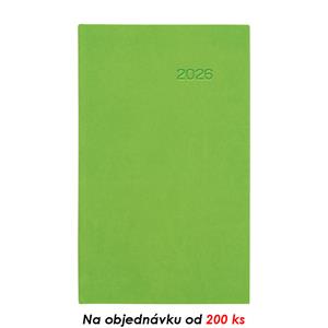 Týdenní kapesní diář 2026 Viva - zelená