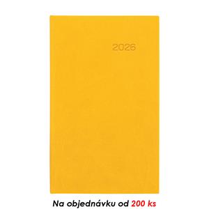 Týdenní kapesní diář 2026 Viva - žlutá