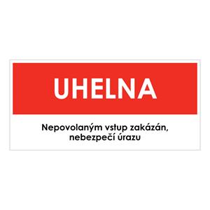 UHELNA, červená, plast 1 mm 190x90 mm