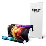 Výroba banneru Roll up banneru PVC 520 g/m2 - tisk4/0, 800 x 2000 mm