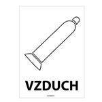 VZDUCH, plast 1 mm, A5