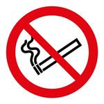 Zákaz kouření - SYMBOL, samolepka 100x100