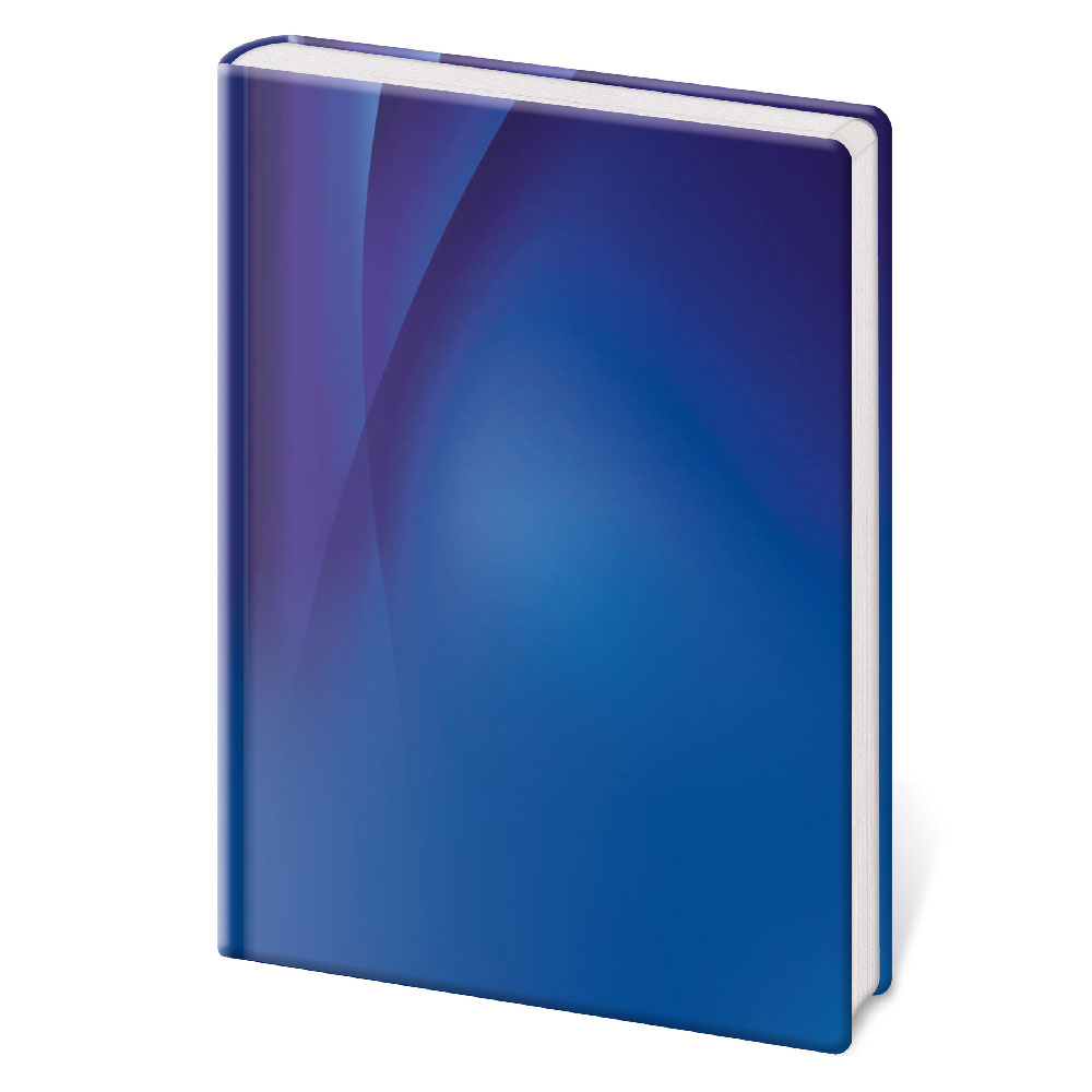 Zápisník Vario A5 linkovaný - Blue Design