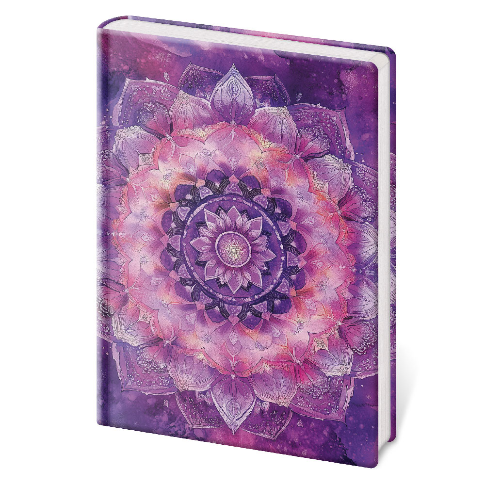 Zápisník Vario A5 linkovaný - Mandala